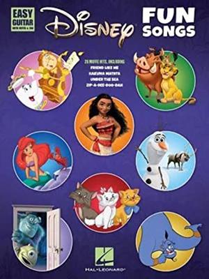 Hal Leonard Disney Fun Songs for Easy Guitar songboek voor gitaar