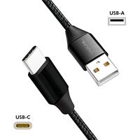 LogiLink CU0140 USB-kabel 1 m 2.0 USB C USB A Zwart - thumbnail