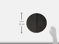 ASA Selection Placemat - Leather Optic Fine - Zwart - ø 38 cm - thumbnail