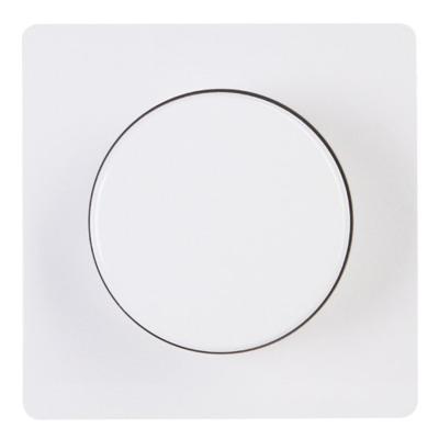 Kopp HK05 arctic wit afdekplaat + knop dimmer - 4621430