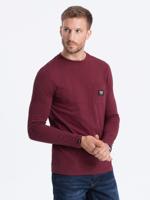 Ombre - San Remo - Longsleeve Heren - Bordeaux - Modaitalia - thumbnail