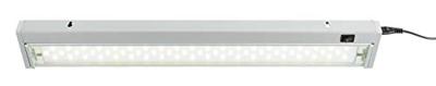 Heitronic Miami LED-onderbouwlamp LED 10 W Warmwit Zilver