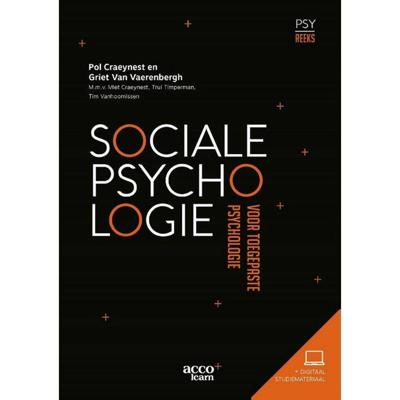 Sociale Psychologie voor toegepaste psychologie (Paperback)