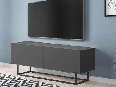 Tv-meubel ENJOLY II 2 deuren grafiet