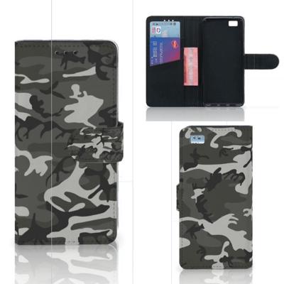 Huawei Ascend P8 Lite | Telefoon Hoesje | Army Light | Portemonnee hoesje Huawei Ascend P8 Lite | Telefoon Hoesje | Army Light | Portemonnee hoesje