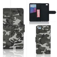 Huawei Ascend P8 Lite | Telefoon Hoesje | Army Light | Portemonnee hoesje - thumbnail