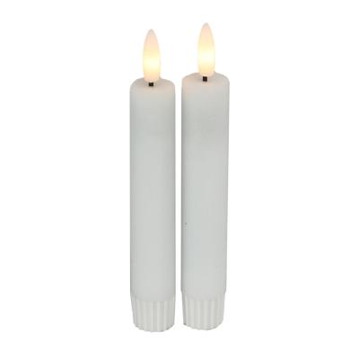 Dinerkaars led Lyon 15 cm wit