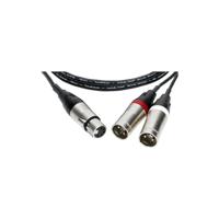 Klotz SMY414K-015 Stereo microfoon Y-kabel 1.5 m - thumbnail