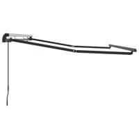 VidaXL Zijde frame antraciet 3,5 x 2 m metaal - thumbnail