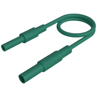 SKS Hirschmann MAL S GG-B 200/2,5 gn Veiligheidsmeetsnoer 4mm-veiligheidsstekker 4mm-veiligheidsbus 200 cm Groen 1 stuk(s) SKS Hirschmann MAL S GG-B 200/2,5 gn Veiligheidsmeetsnoer 4mm-veiligheidsstekker 4mm-veiligheidsbus 200 cm Groen 1 stuk(s)