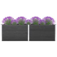 Plantenbak verhoogd 200x50x91 cm HKC grijs - thumbnail