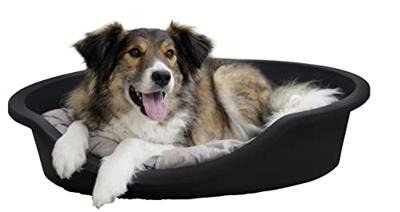 KERBL - DREAMER Mand / Prullenbak - Zwart - Gerecycled plastic - 80x60x25cm