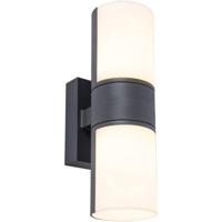 Lutec Cyra LED-wandlamp antraciet - thumbnail
