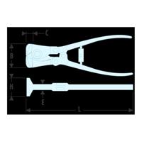 Facom Kopkniptangen | 22cm - 191A.22EL - thumbnail