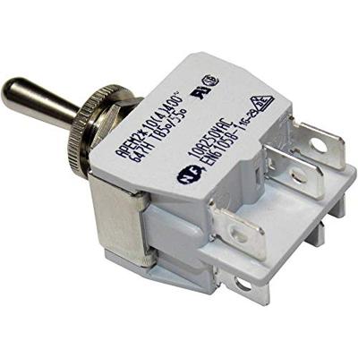 APEM 647H/2 647H/2 Tuimelschakelaar 250 V/AC 10 A 2x (aan)/uit/(aan) Moment/0/moment 1 stuk(s)
