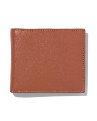 HEMA Billfold Portemonnee Leer Cognac