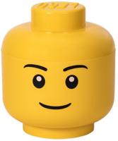 Room Copenhagen LEGO Storage Head "Boy", Geel opbergdoos - thumbnail