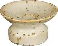 Mica Decorations kandelaar 0x0x6cm beige - thumbnail