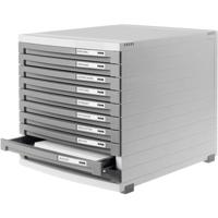 HAN CONTUR 1510-19 Ladebox Lichtgrijs DIN A4, DIN B5, DIN C4 Aantal lades: 10 - thumbnail