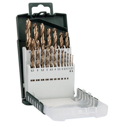 Bosch Accessories 2609255133 HSS Metaal-spiraalboorset 19-delig Kobalt Cilinderschacht 1 set(s)