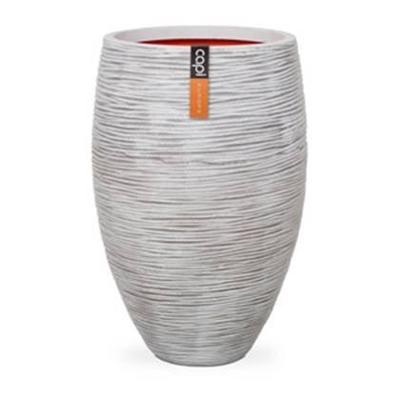 Capi Vaas Elegant Deluxe Rib Ivoor Ø56cm