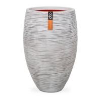 Vaas elegant deluxe rib Ø56xh84 ivoor - thumbnail
