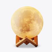 Maan Luchtbevochtiger en Nachtlampje - ø13cm - 800 ml - thumbnail