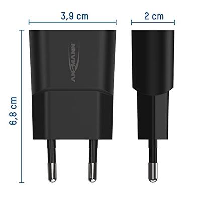 Ansmann HomeCharger HC105 USB-oplader 5 W 1x USB-A Zwart Binnen
