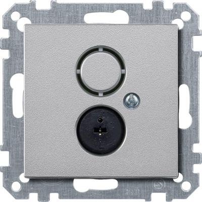 Merten 297460 Inzetstuk System M Aluminium 1 stuk(s)