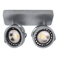 Zuiver Plafondlamp 'Dice' 2-lamps, kleur Grijs - thumbnail