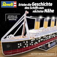 Revell 00154 RV 3D-Puzzle RMS Titanic - LED Edition Aantal puzzelstukjes: 266 - thumbnail