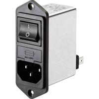 Schaffner FN 281-1-06 FN 281-1-06 Netfilter Met schakelaar, Met IEC-connector 250 V/AC 1 A 7.5 mH 1 stuk(s) - thumbnail