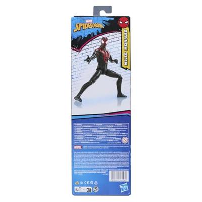 Miles Morales actiefiguur van 30 cm, Titan-serie, superheldenspeelgoed voor kinderen, Marvel Spider-Man, geschikt voor kinderen vanaf 4 jaar.