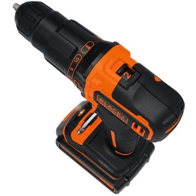 Schroevendraaier Black & Decker BDCHD18KB - thumbnail
