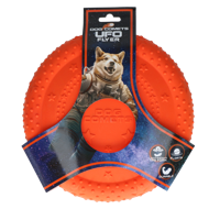 Dog Comets UFO Flyer Orange - thumbnail