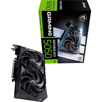 Videokaart MSI GeForce RTX 5050 8G GAMING OC GEFORCE RTX 5050 8 GB GDDR6 - thumbnail