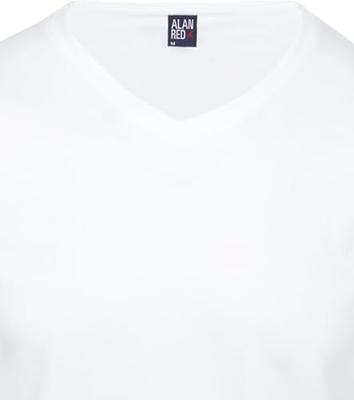 Alan Red T-Shirt West- Virginia White (Two Pack)