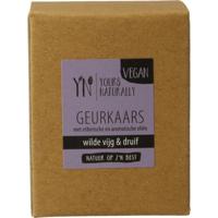 Yours Naturally Votive geurkaars wilde vijg & druif 9cl 1 Stuks - thumbnail