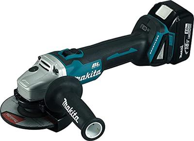 Makita DGA504RTJ Accu Haakse Slijper 125mm 18V 5.0Ah in Mbox Makita DGA504RTJ Accu Haakse Slijper 125mm 18V 5.0Ah in Mbox