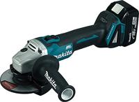 Makita DGA504RTJ Accu Haakse Slijper 125mm 18V 5.0Ah in Mbox - thumbnail