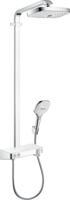 Hansgrohe Raindance Select E Showerpipe 300 2jet met ShowerTablet Select 300, wit/chroom - thumbnail