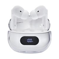 Intenso Buds Plus T310AE schwarz In Ear headset Bluetooth Stereo Zwart Noise Cancelling Oplaadbox, Indicator voor batterijstatus, Touchbesturing Mobiele - thumbnail