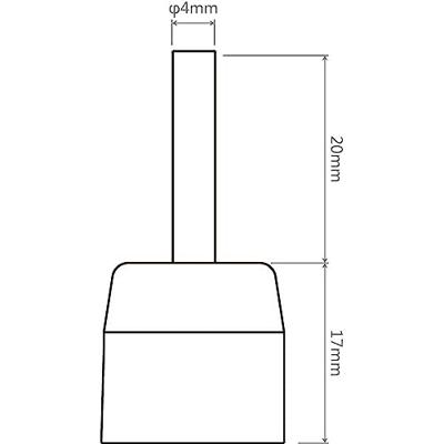 TOOLCRAFT TPS-800HT1 Hetelucht mondstuk Grootte soldeerpunt 4 mm Lengte soldeerpunt: 37 mm Inhoud: 1 stuk(s)