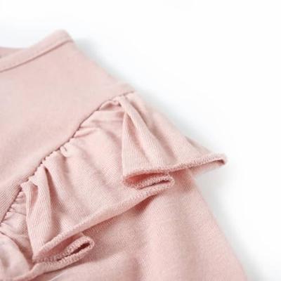 VidaXL Kindershirt met lange mouwen 116 roze