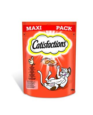 Catisfactions met kip kattensnack maxi pack 2 x 180 g Catisfactions met kip kattensnack maxi pack 2 x 180 g