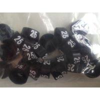 MB zwart/wit 25 voor op kledinghanger - thumbnail