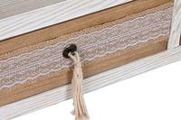 Hoofdtafel DKD Home Decor Spar Katoen (110 x 60 x 50 cm) - thumbnail