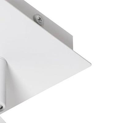 QAZQA Moderne badkamer spot wit vierkant IP44 - Ducha