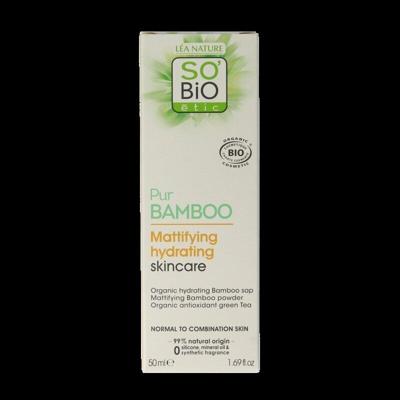 So Bio Etic Bamboo mattifying hydrating cream 50 Milliliter