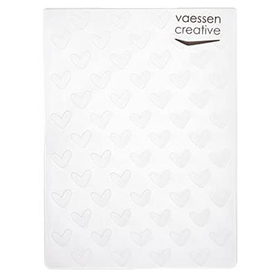 Vaessen Creative • love it embossing folder hartjes